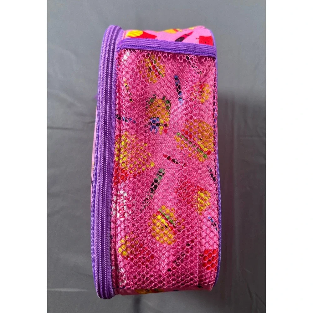Igloo Crayola Stay Sharp Insulated Lunch Box Bag‎ Pink Food Crayon Print-Rare